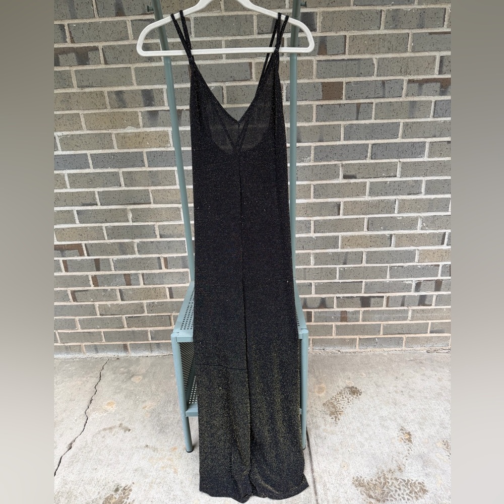 Topshop Sparkly Jumpsuit